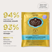 Hask Argan Oil From Morocco Repairing Deep Hair Conditioner Treatment, 50 ml