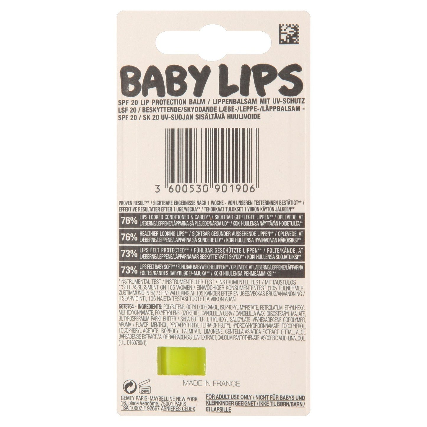 Maybelline Baby Lips Winter Delight Lip Balm - Mint Fresh