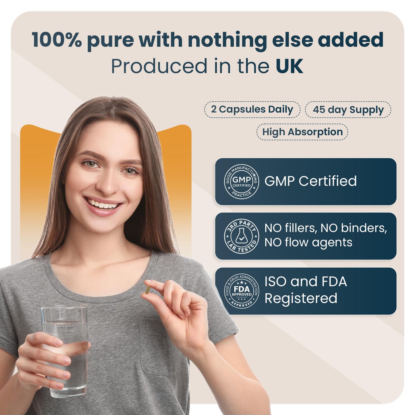 Ayurvedic Shilajit 1000mg & Organic Ashwagandha - 90 High Strength Caps, Fulvic Acid, Mineral Rich Supplement, Stress & Energy Support, Adaptogen, Vegan, GMO-Free, Made in UK by Nature Provides