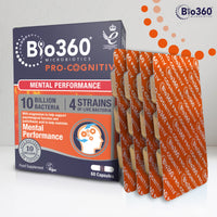 Natures Aid Bio360 Pro-Cognitiv (10 Billion Bacteria), from Natures Aid, Mental Performance, 60 Capsules