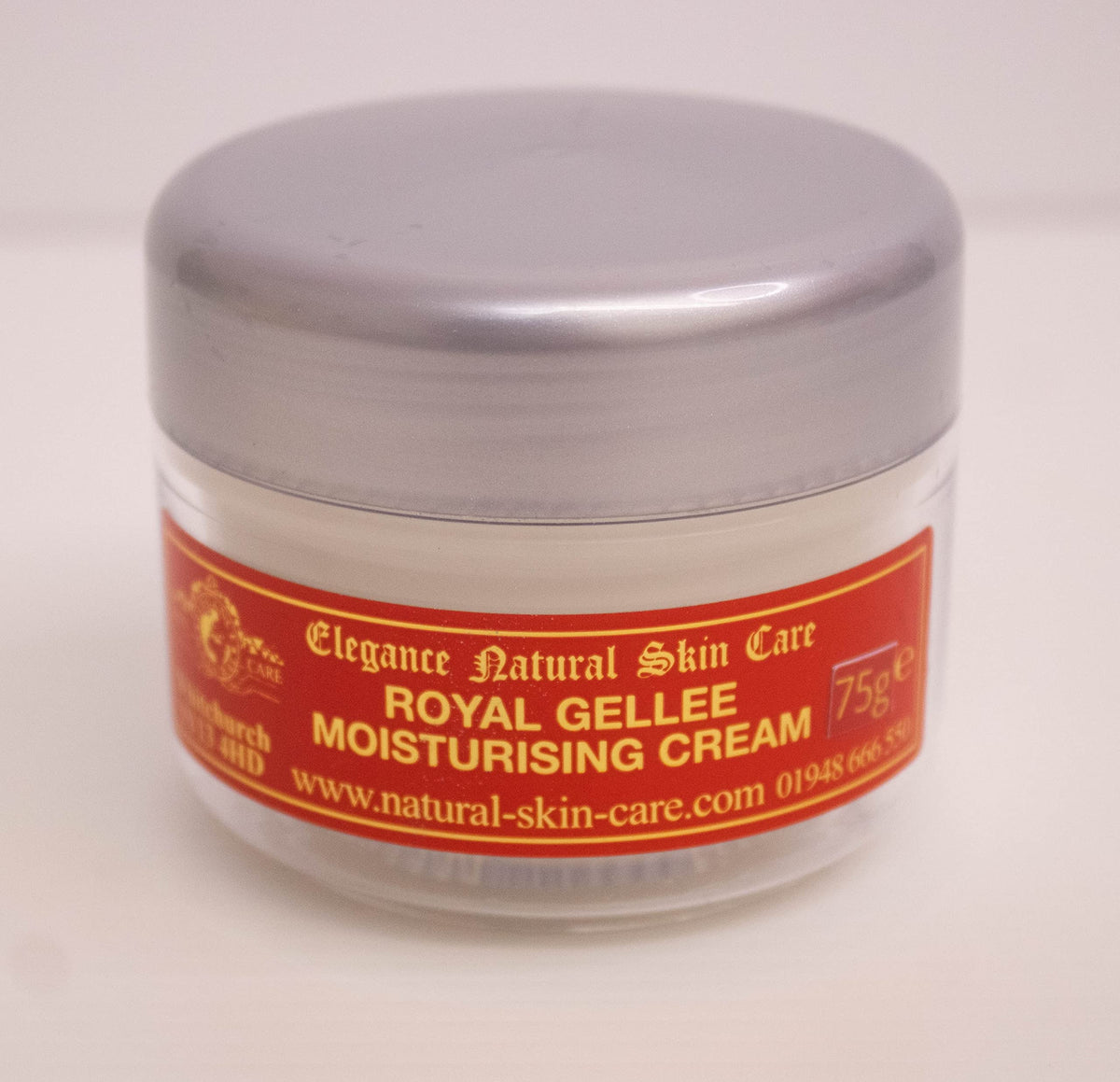 Royal Gellee Jelly Moisturising Cream 75g by Elegance Natural Skin Care Repair & Restore