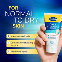 Dr. Scholl's ExpertCare Hydration Boost Daily Moisturiser Cream for Feet 150ml, Fast Absorbing Foot Cream, Enriched with Glycerine and Skin Conditioning Complex for Softer Smoother Feet