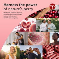 Nutravita Max Strength Cranberry 37,500mg - 180 Vegan Capsules – Daily Supplement for Women – 50:1 Pure Cranberry Extract Supplement – Made in The UK