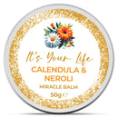 It's Your Life Miracle Balm, Calendula balm, Natural Skincare, as a, Wound Healing Cream, Scab Healing Cream, &, Burn Cream Healing Anti Scar. 50 grams of, Calendula Cream, its Natures, Wonder Balm, for, Dry Skin