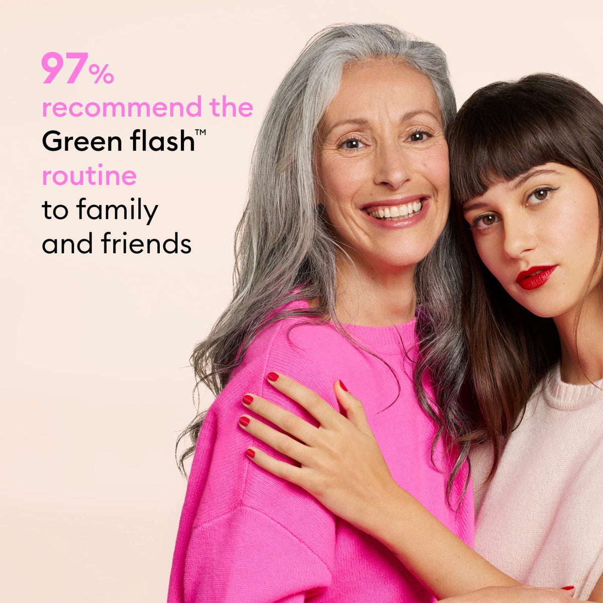 Manucurist Green Flash Top Coat - Vegan Gel Nail Polish Top Coat - 12-Free - Up to 84% Bio-Sourced Ingredients - Made in France - 0.5 fl oz Bottle