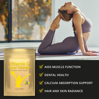 60 Vegan Vitamin D Tablets | 2,000 iu per Serving | High Strength Vitamin D3 | Immune System Support | (2 Months' Supply)