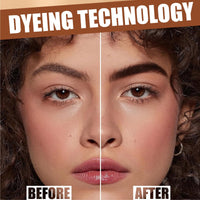 Gerhua Tatto Eyebrow Tint,Eyebrow Tatto Peel off,Tatto Eye Brow Peel Off,Semi-Permanent Colour Eyebr/ow Dye,Peel Off Eyebro/w Tin/t,Eyebro/w Tin/t,Waterproof Eyebro/w Pencil Lasts Up to 3 DaysChocolate）