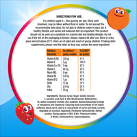 Centrum Multivitamins for Kids, including Vitamin C, D, and Orange & Mixed Berry Flavor, 30 Chewable Multigummies (Packaging may vary)