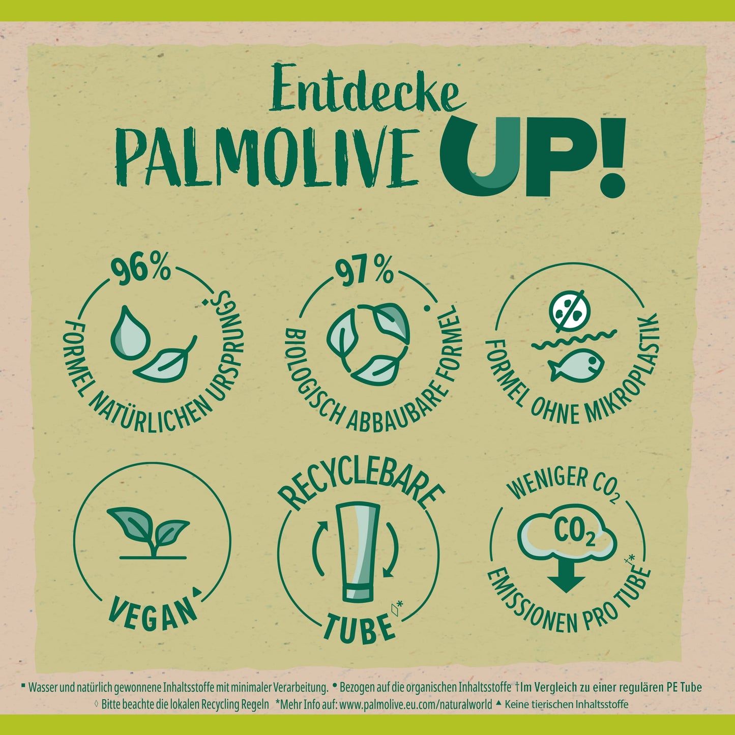 Palmolive UP! Eucalyptus and Apple Shower Gel 200 ml with Upcycled Eucalyptus Scent Sustainable