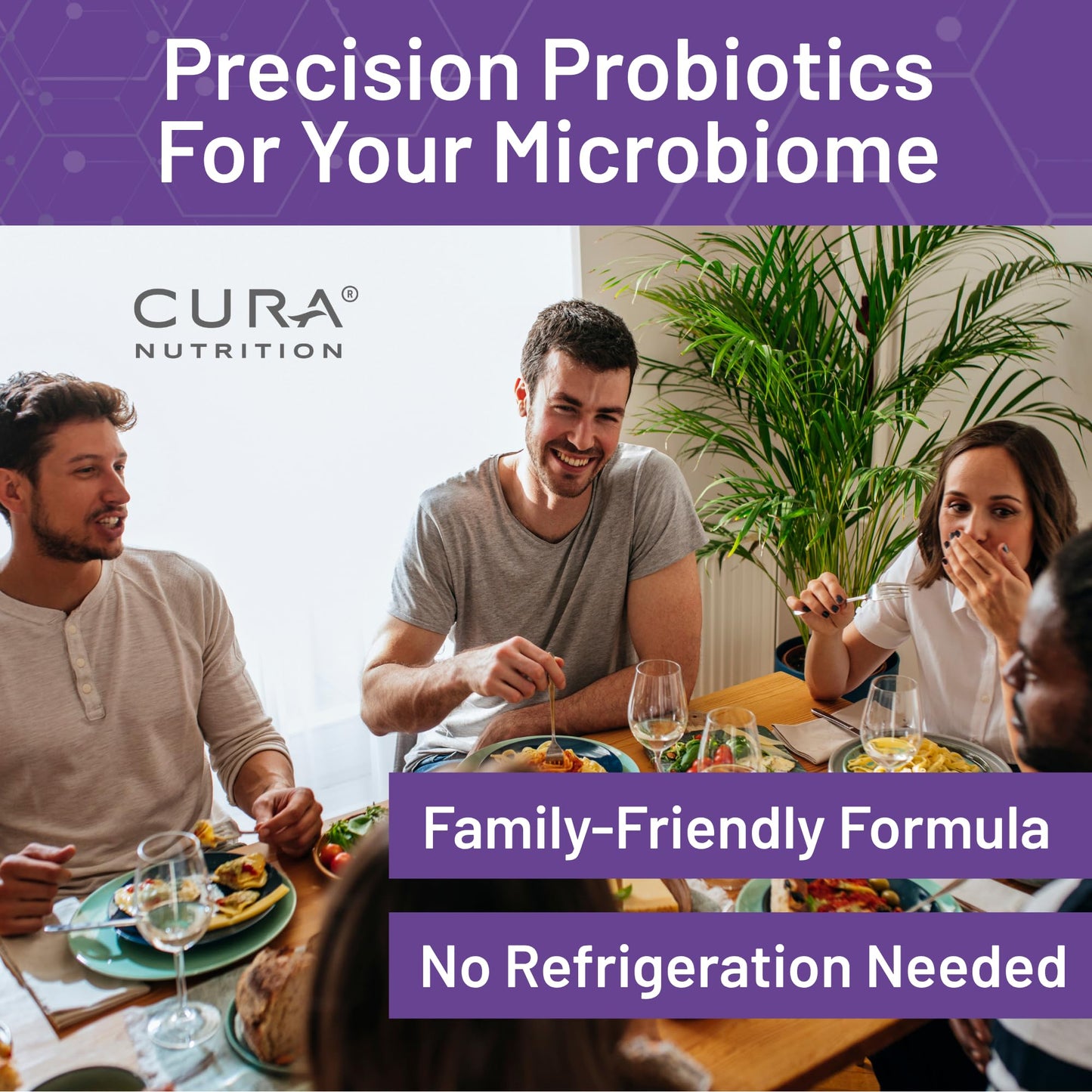 Cura Nutrition CURA NUTRITION SPOREBIOTICS – Spore Based Probiotic with Antioxidants, Active Bacteria Daily Supplement to Boost Akkermansia, 3 Bacillus Spores for Gut Health Support, Vegan Probiotics (30 Capsules)