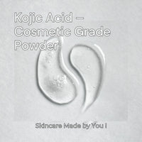 JustGlow Kojic Acid Powder – Cosmetic Grade 20g for DIY Skin Care, Creams & Serums – Skin Lightening, Brightening, and Even Tone Enhancer