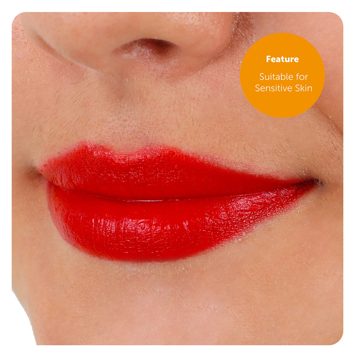 Funki Face & Body Paint Red Lipstick - Pack of 12 - Tube of Red Lipstick - Fancy Dress Costume Makeup Accessory