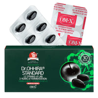 DR. Ohhira Dr. OHHIRA®STANDARD Probiotics with OM-X® - Gut Health Supplements with 12 Live Probiotic Strains & Prebiotics - 30 Capsules - 3 Years Fermentation - Non-GMO, Gluten-Free - Probiotics for Gut Health