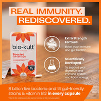 Bio-Kult Boosted Supplement, 14 Live Strains, Vitamin B12, 60 Capsules