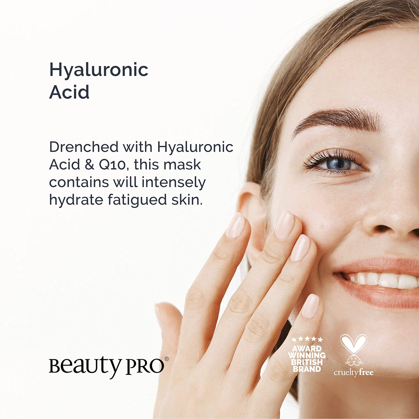 BeautyPro BEAUTYPRO THE GLOW EDIT Spa at Home with 2 Face Masks & 1 Under Eye Mask | Packed Full of Natural Ingredients | Pamper Hampers for Women | Skin Care Sets & Kits |