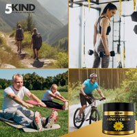 5KIND CLINICAL SKINCARE 5kind Extra Strong Arnica Cream Massage Lotion 300ml - Fast Acting Arnica Cream for Bruising and Swelling - Intensive Arnica Montana Extract Bruise Cream - Natural Muscle Cream for Muscles & Joints