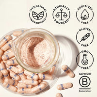 InGenious INGENIOUS Active Hydrolysed Marine Collagen Capsules, 100% Pure Marine Collagen Peptides Capsules with Hyaluronic Acid, Natural Astaxanthin, and ActiGin, Boosts Endurance and Recovery (30 Day Supply)