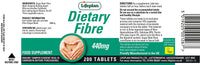 LIFEPLAN Lifeplan Dietary Fibre 440mg 2 x 200 Tablets