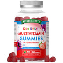 Kids Multivitamin Gummies | 14 Key Nutrients | One-a-Day Formula | Natural Strawberry Flavour | 60 Vegan Gummies | Nature's Truth