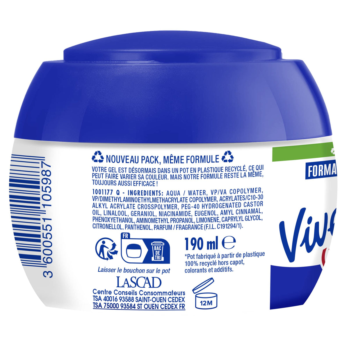 VIVELLE DOP Vivelle Dop Concrete Fixing Gel 190ml