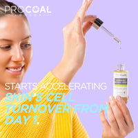 NEW Overnight Retinol Serum High Strength for Face 30ml by Procoal - 3% Retinol Complex Night Concentrate with Bisabolol & Paracress Extract, Vegan, Cruelty-Free, Made in UK