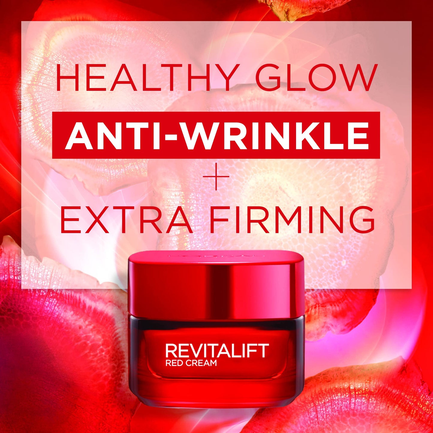L'Oreal Paris Revitalift Energising Red Healthy Glow Day Cream 50 ml