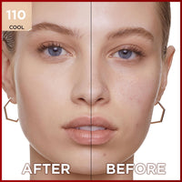 L'Oreal Paris Cover Liquid Foundation, With 4% Niacinamide, Long Lasting, Natural Finish, Available in 20 Shades, SPF 25, Infallible 32H Matte Cover, Shade 110, 30ml