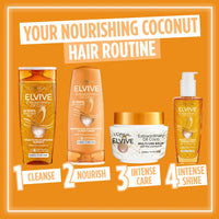 L'OREAL PARIS Elvive Haircare L'Oreal Paris Extraordinary Oil Weightless Nourishing Shampoom, Coconut, 400 ml