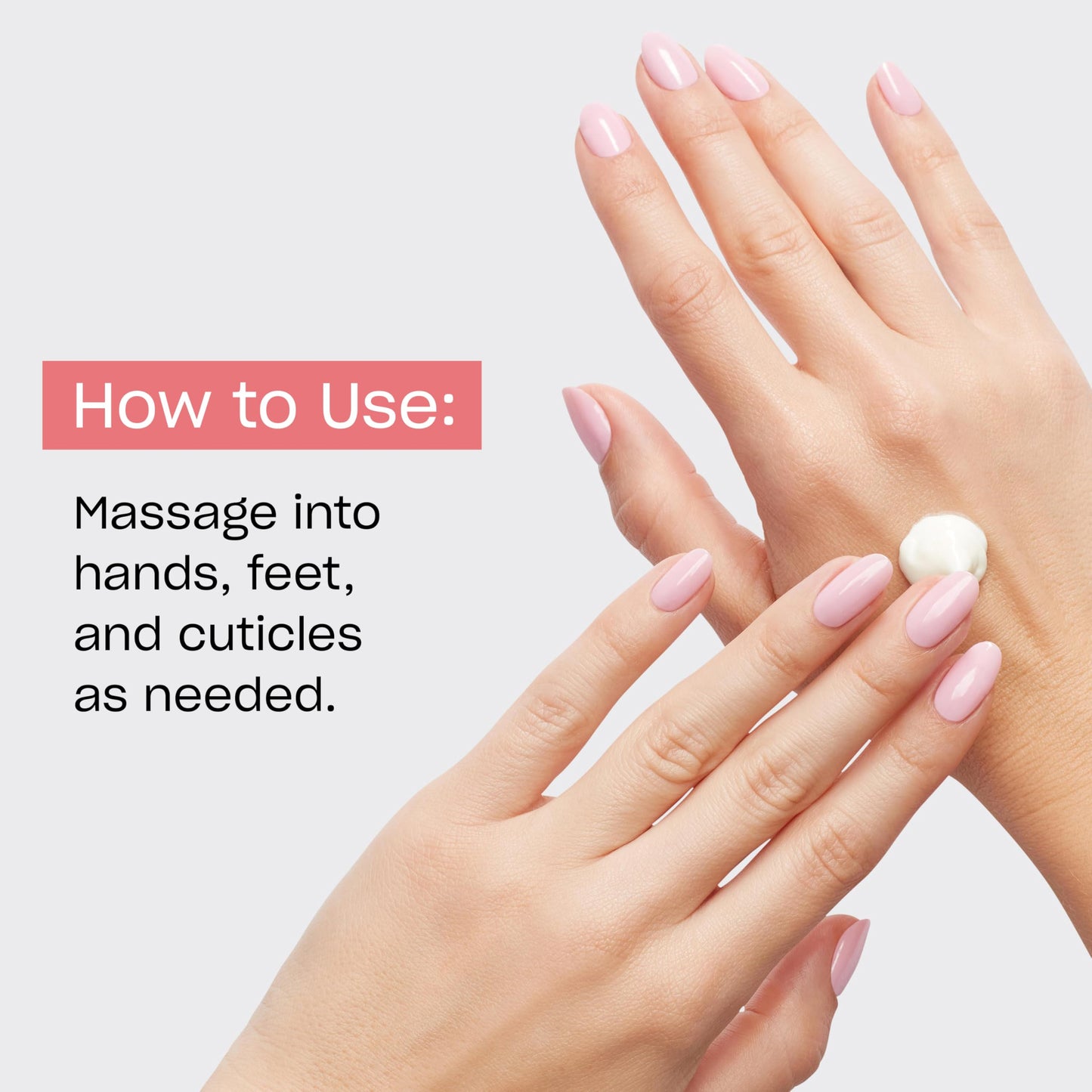 OPI Nature Strong Skincare Moisture Mission Hand & Foot Cream - Intense Moisturising Treatment with Shea Butter for Dry Skin | Hand & Feet Care, 250ml