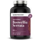 Nature Provides Boswellia Serrata Capsules 2000mg 5:1 Extract - 180 Vegan Caps - 6 Months Supply - 65% Boswellic Acid - Joint Support Supplement - Indian Frankincense