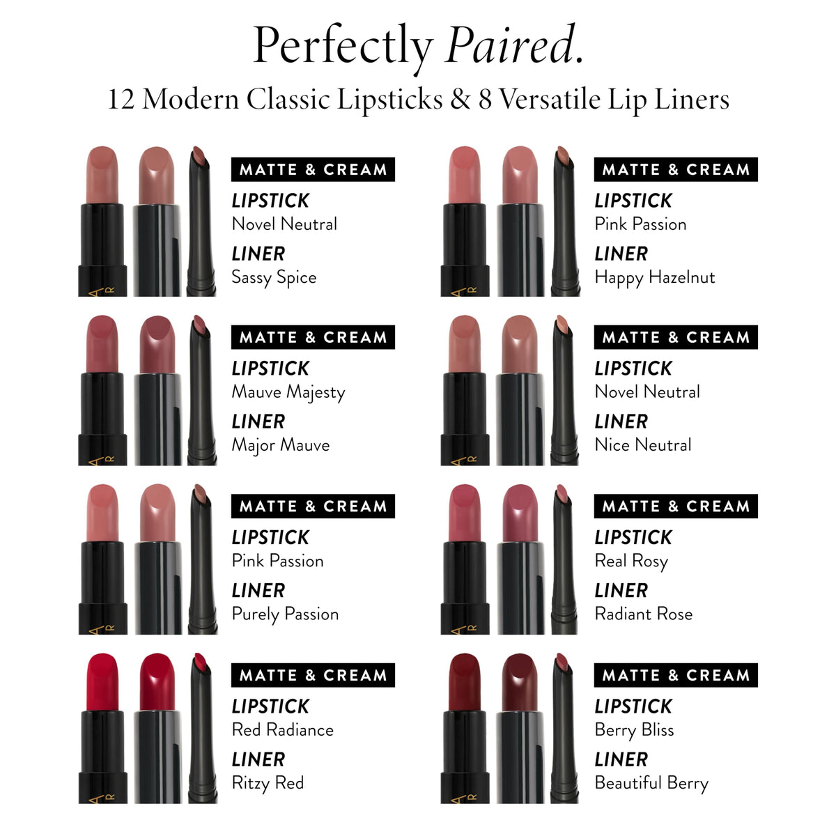 Laura Geller Beauty LAURA GELLER NEW YORK Modern Classic Lip Liner, Luxurious Creamy Long Lasting Lip Liner, Prevents Feathering and Fading, Major Mauve