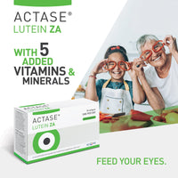 Actase Lutein ZA - Double Pack - Scientifically Formulated Lutein and Zeaxanthin Eye Care Supplement with Added Vitamins to Maintain Healthy Vision - 2x30 Softgels