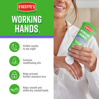 O'Keeffe's Working Hands Overnight 80ml & Lip Repair Overnight 7g (Twin Pack - Lip)
