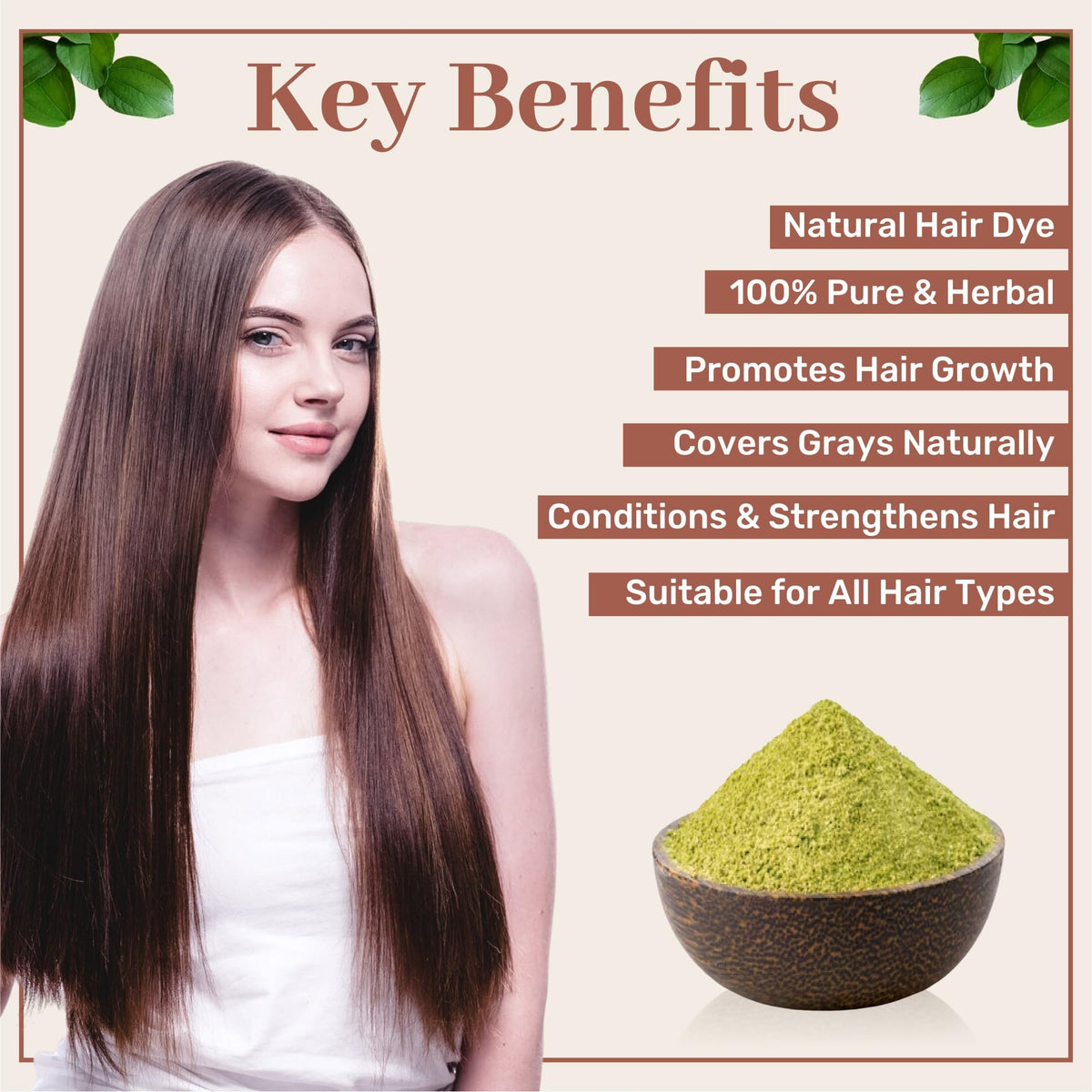 SAMYAM Natural Indigo Powder - 200g Pack | Natural Hair Dye, Chemical and PPD Free