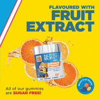 Nutriburst Minions Defence Dynamo Vitamins for Kids - Chewable Vitamins for Immunity & Energy - Vitamin D3, Vitamin C + Black Elderberry Extract - Vegan + Sugar Free - Fruity Flavour - 60 Gummies