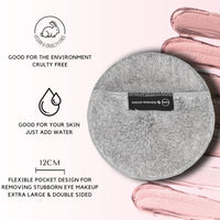 Ogato® Reusable Makeup Remover Pads and Eye Makeup Remover Pads Set - Just Use Water- XL Reusable Face Pads - Eco Friendly - FREE Laundry Bag - Makeup Remover Cloth For All Skin Types