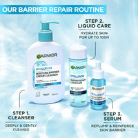 Garnier Hyaluron Barrier Protect Cream Cleanser, Removes Make-up, 250ml