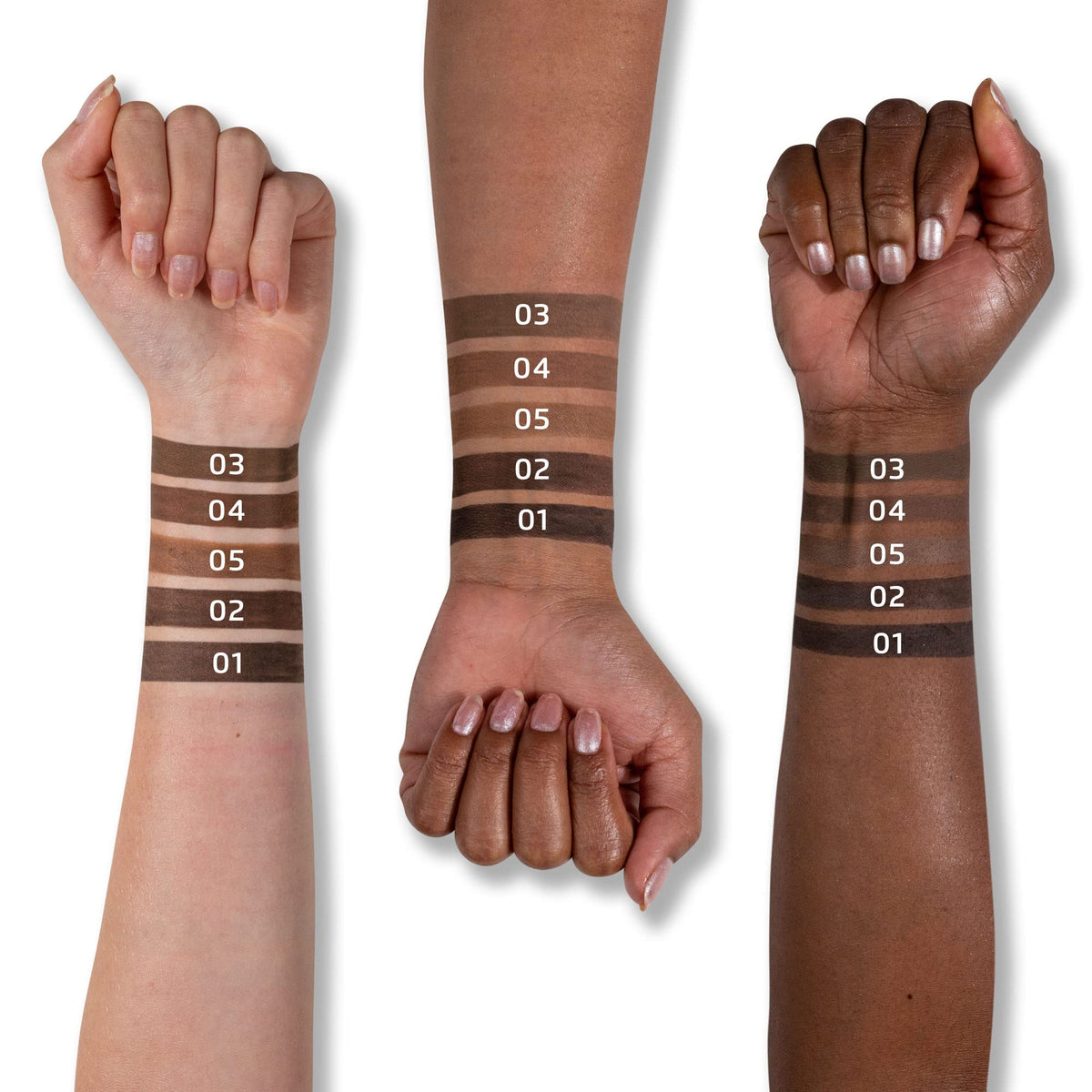 IMPALA Impala Eyebrow Powder Color 01 Mocha long wear with easy applicator