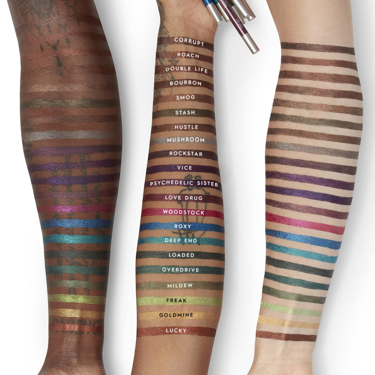 Urban Decay 24/7 Glide-On Eye Pencil, Eyeliner with Waterproof Colours, Vegan Formula*, Shade: LSD, 1.2g