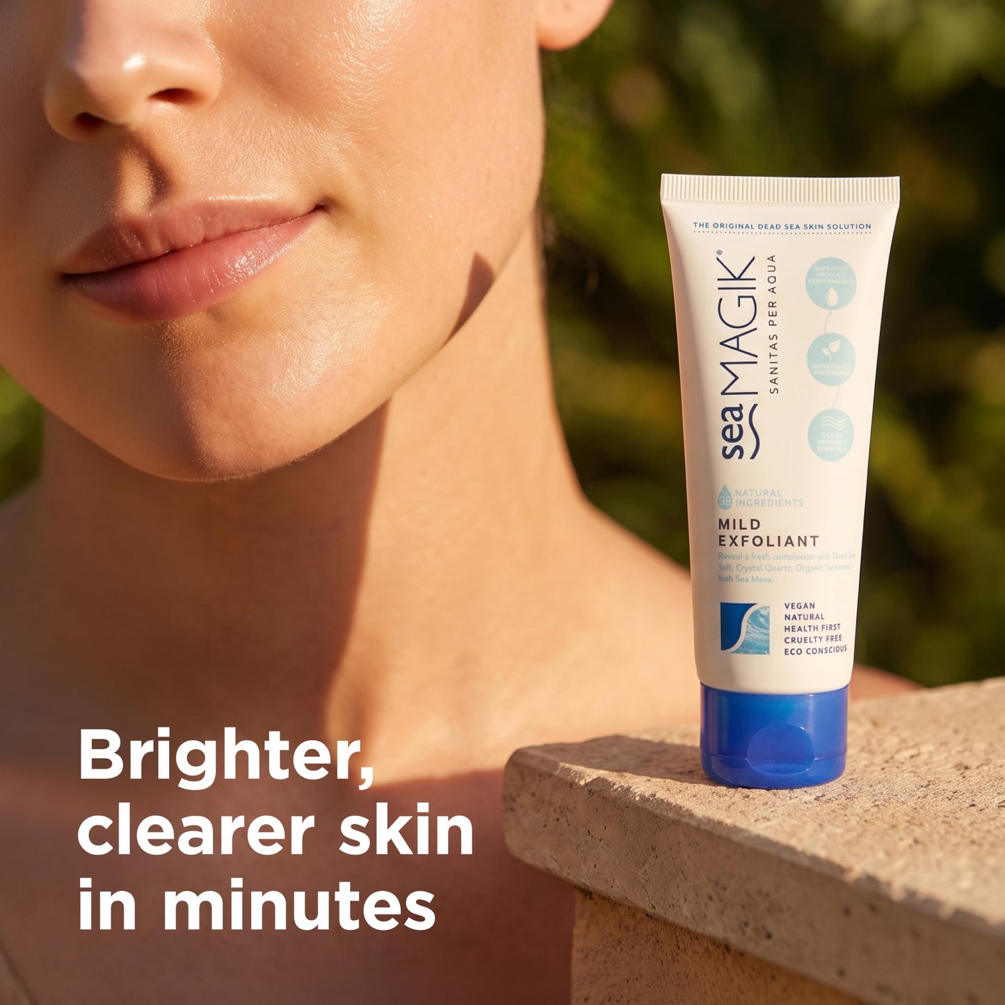 Sea Magik - Face Exfoliator Scrub, Suitable for All Skin Types (75ml)