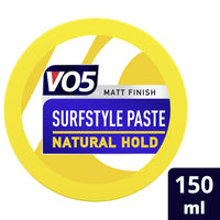Alberto VO5 SurfStyle Natural Hold Hair Paste for a Natural and Messy Hairstyle 150 ml, (Pack of 6)