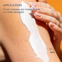 Nature Spell Bright & Smooth Body Cream, Brightening and Hydrating for All Skin Types, with Vitamin C, Fruit AHA, Allantoin, Vegan, 250ml