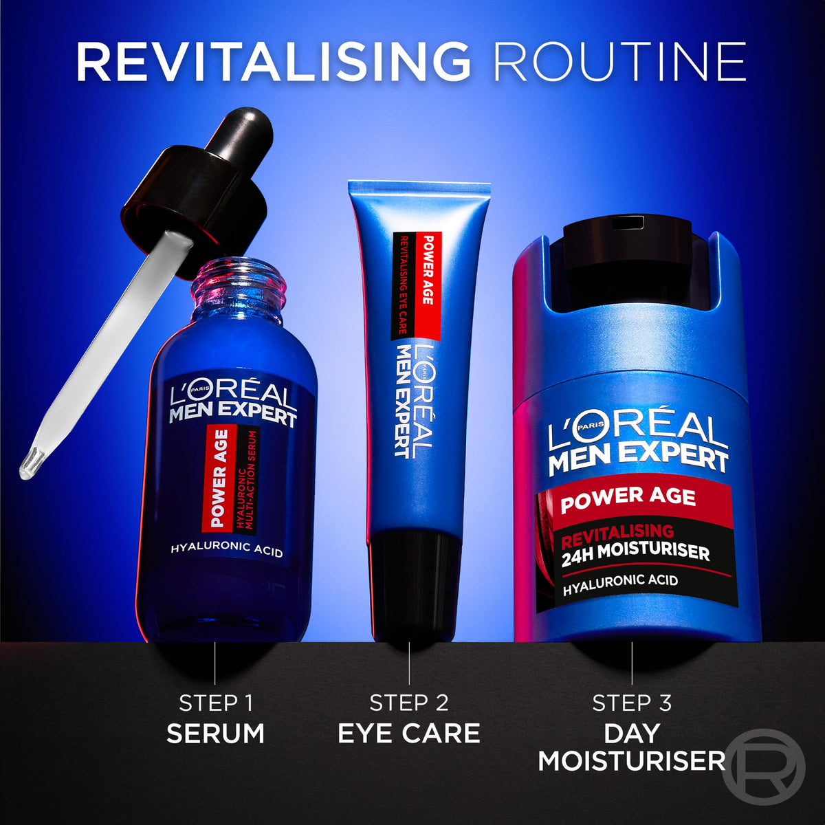 L’Oréal Paris men expert L'Oréal Paris Men Expert Night Gel Power Age Midnight Blue Gel 50ml