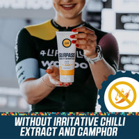 SURPASS Pre-Workout Warm-Up Balm for Athletes | Irritation-Free Ultra Strength Pre-sport Muscle Rub | Joint & Muscle Soothing Relief Recovery Therapy | Post-workout Muscle Relaxer (200ml)