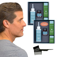 colorsmith Colorsmith Hair & Beard Colour for Blending Greys 2 pack, Ammonia-Free Complete Men’s At-home Beard & Hair Dye Kit, Professional-grade Demi-Permanent Hair Colour (Dark Ash Blonde 7.1)