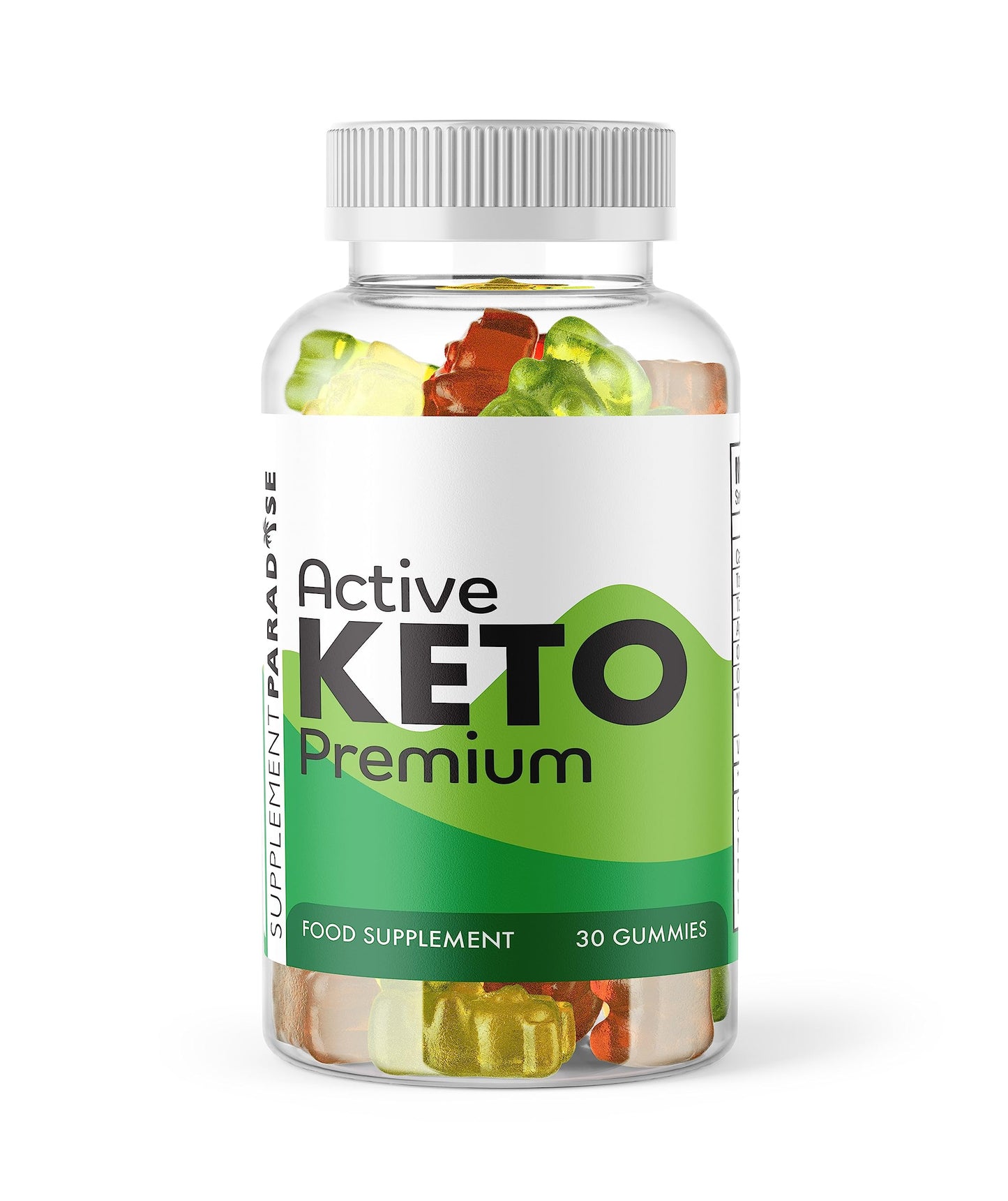 SUPPLEMENT PARADISE Active Keto Premium Gummies - 1 Month Supply - Supplement Paradise