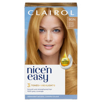 Clairol Nice'n Easy Crème, Natural Looking Oil Infused Permanent Hair Dye, 8GN Medium Golden Neutral Blonde