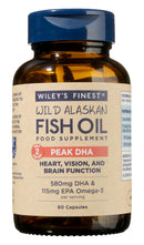 Wiley's Finest Peak DHA Omega-3 Softgels, 60 Softgels (30 Servings)