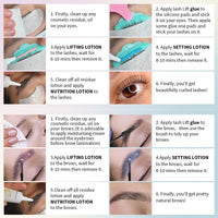 PERMANIA Lash Lift Kit - Upgraded Eyelash Perming & Brow Lamination Set, Safe & Effective Salon Results, Gentle Formula | Beginner Friendly, Last Up to 4-6 Weeks