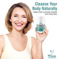 Vinco Supplements Vinco Chanca Piedra Capsules - Stone Breaker -1600mg – 120 Capsules - Peruvian Source - Kidney Stone Crusher Gallbladder Support - Dissolve, Flush & Cleanse - Made in The UK